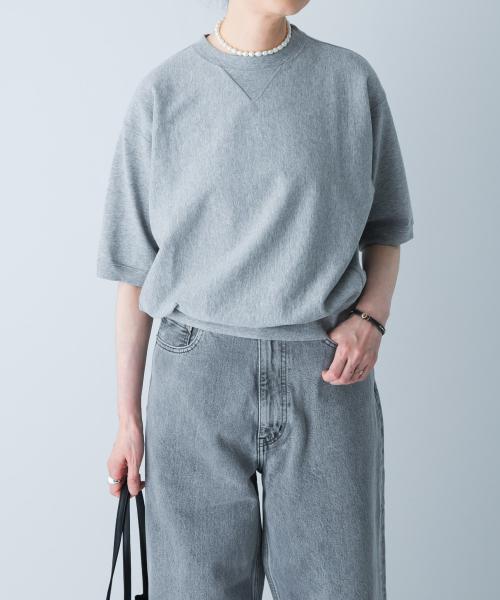 コットンVガゼットプルオーバー