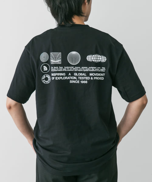THE NORTH FACE　Short-SleeveFDGlobeGridCottonTee