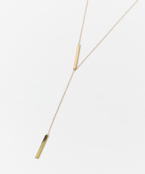Favorible　Bar Motif Lariat