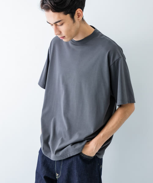 new basic　クールドライツイストヒートブロックショートスリーブ