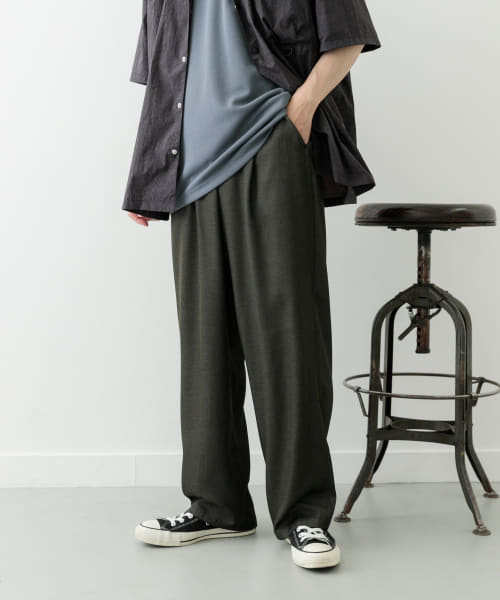 Iridescent Wide Trousers