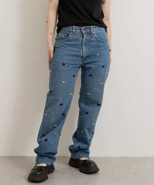 neith.tokyo　Upcycling Flower Denim