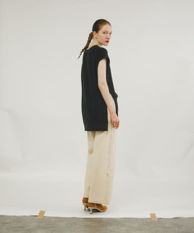 sweat style knit pants