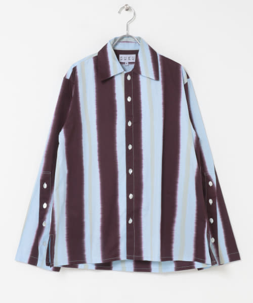 SUKU HOME　COTTON PLACKET PYJAMA SHIRT
