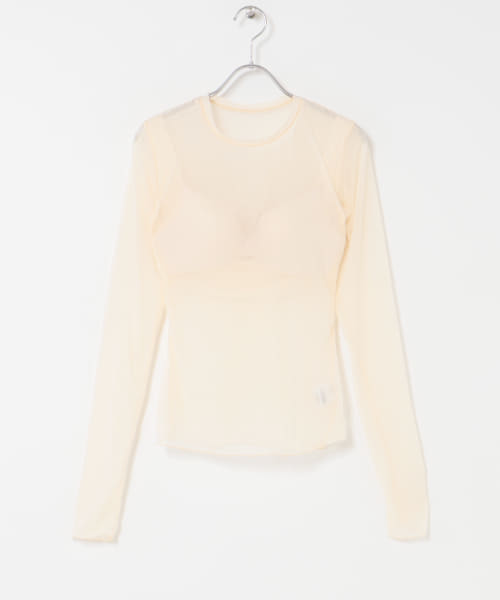 NICENICE MOMENT　MESH LS SHELL