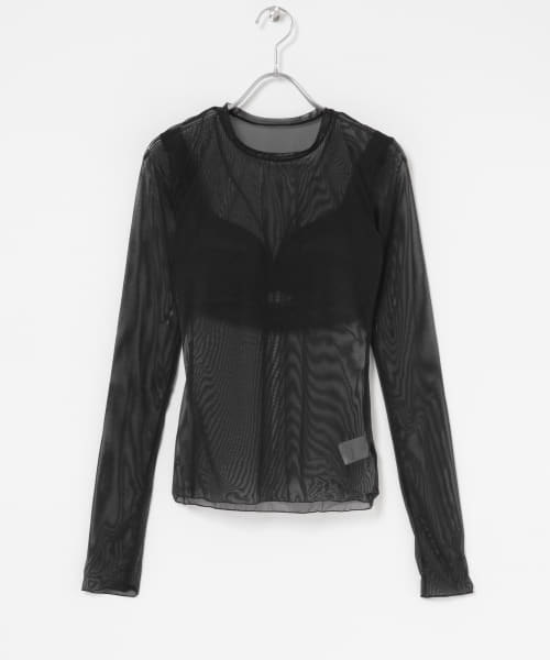 NICENICE MOMENT　MESH LS SHELL