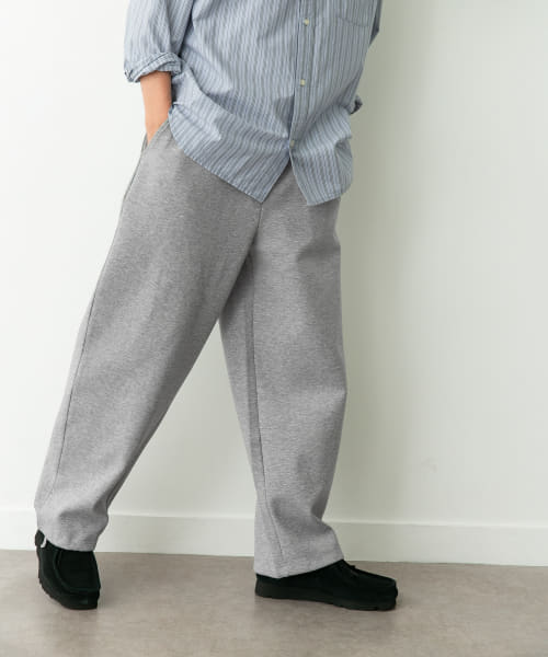 リラックスワイドスウェットパンツ