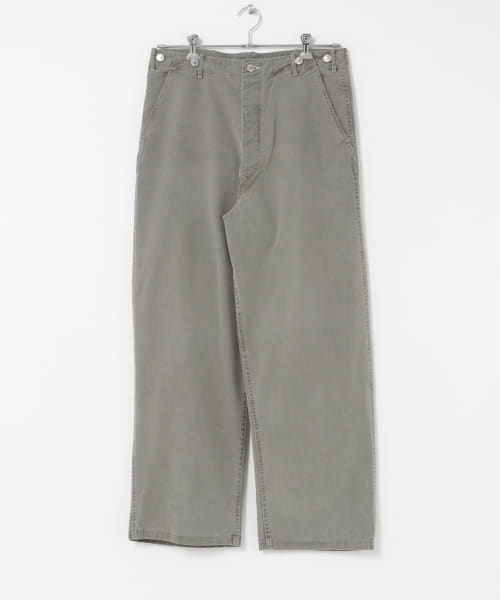 A PRESSE　Vintage Cinch Buckle Euro Work Pants