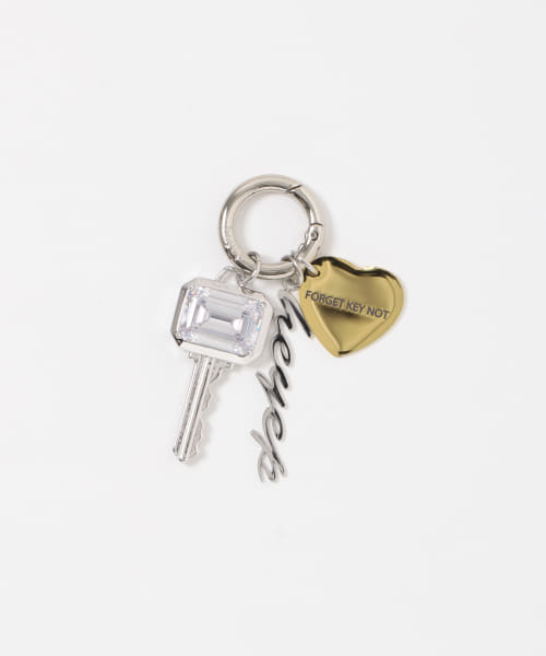 heyep　Square Zir Key Chain
