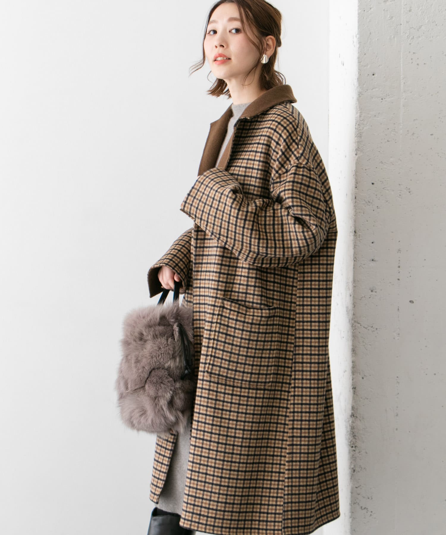 テレビで話題】 URBAN RESEARCH Rosso リバーシブルコート 