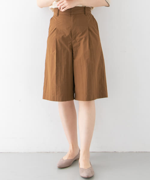 フロントタックハーフパンツ∴