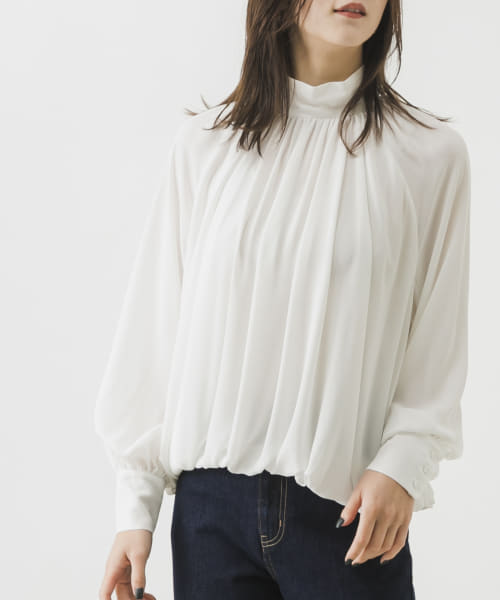 BEIGE,　RHYL BLOUSE