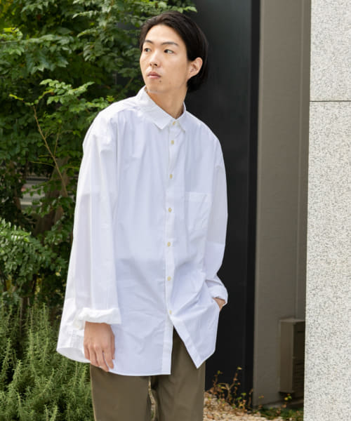 『別注』MANUAL ALPHABET　OVERLOOSE R/C SHIRTS