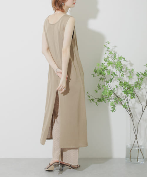 2WAYロングニットベスト