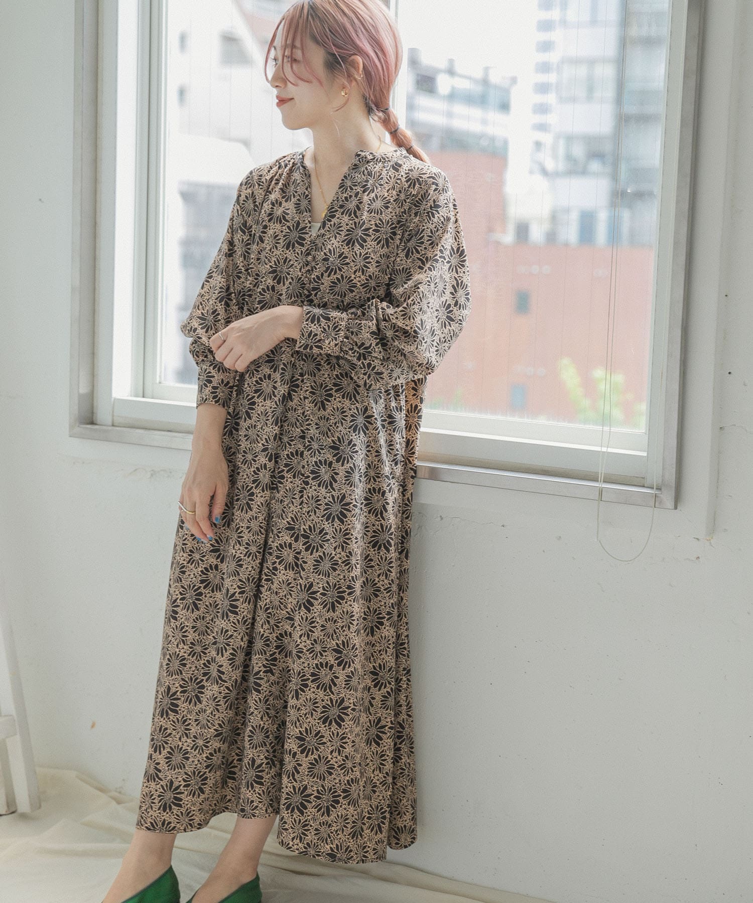 花柄ラグランワンピース It16 26b001 Urban Research公式ファッション通販 花柄ラグランワンピース It16 26b001 Urban Research公式ファッション通販
