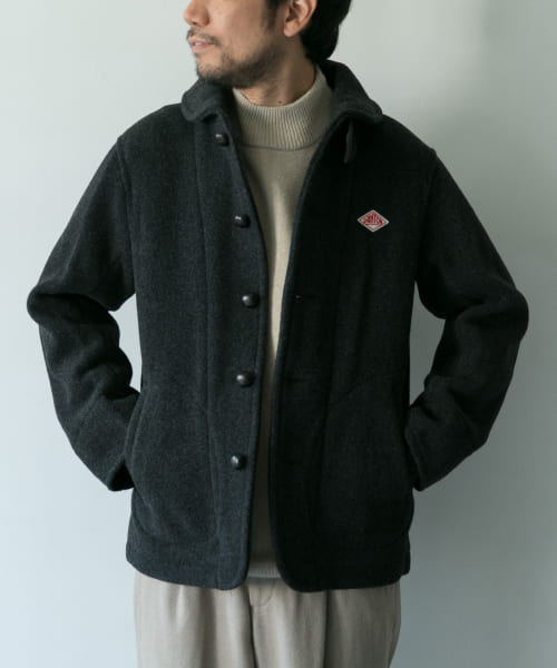 DANTON　ROUND COLLAR JACKET