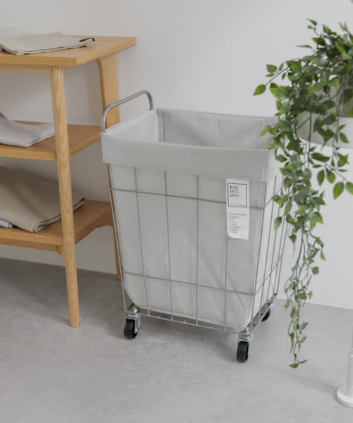 BRID　LAUNDRY SQUARE CASTER 45L