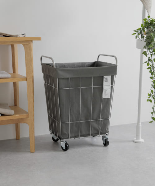 BRID　LAUNDRY SQUARE CASTER 45L