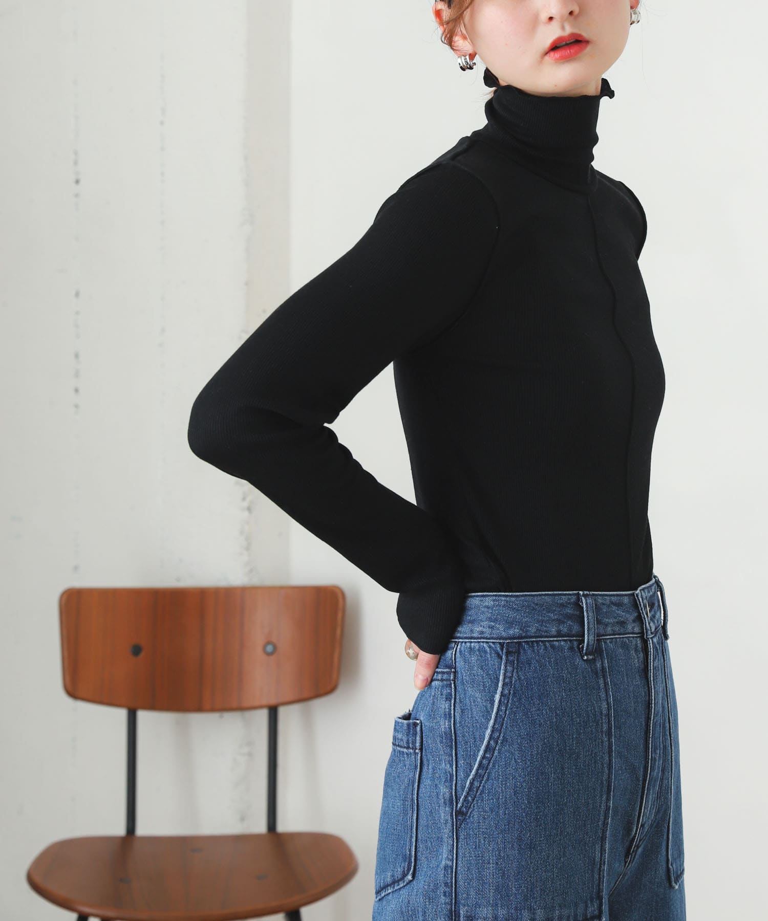 メローリブハイネックトップ[AA24-21A023]｜URBAN RESEARCH公式ファッション通販