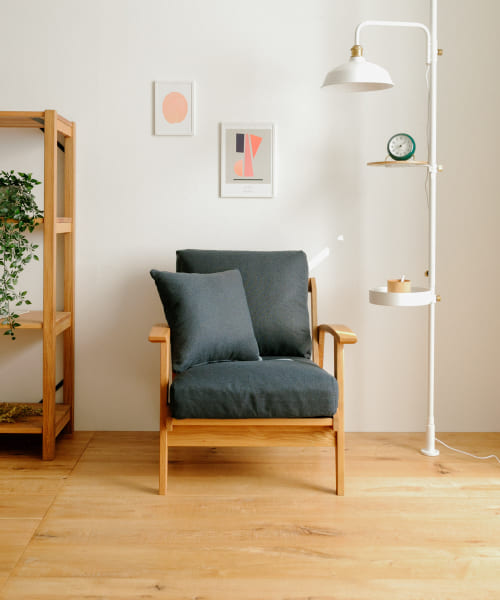BOTHY Modern Sofa 1P オーク無垢材