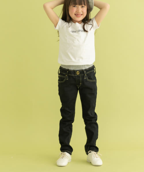 LEE KIDS　RIB STRETCH TAPERED