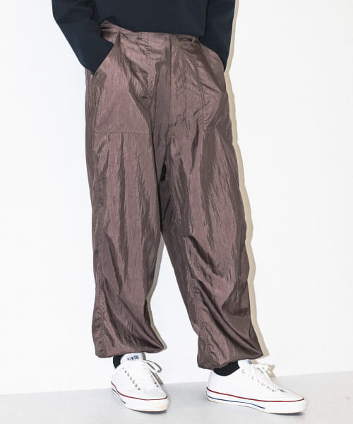 [Sonny Label][OOPS　ワッシャーシャカパンツ]