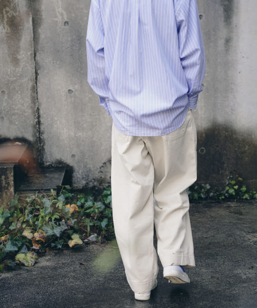 SUMARI　Supima Blu.St. R.Shirts