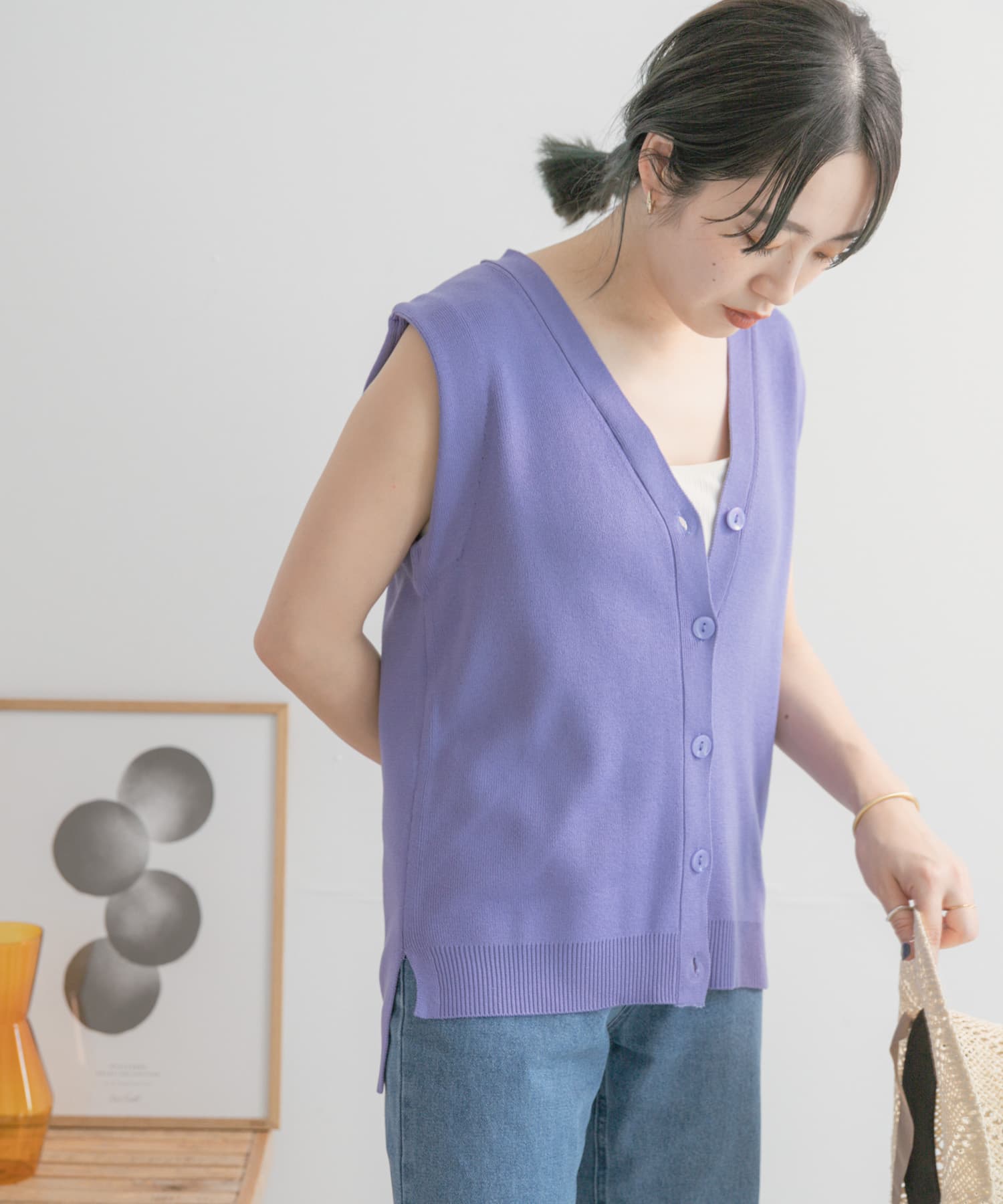 フロントボタンニットベスト[IT25-22A013]｜URBAN RESEARCH公式