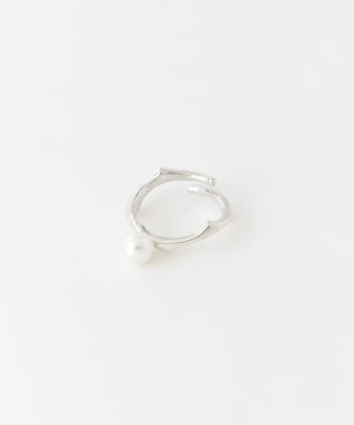 KAORU　Rose pearl ring SV