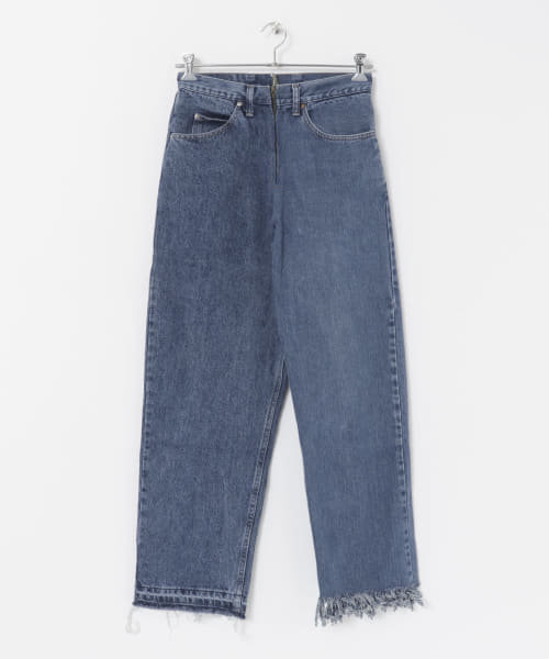 77circa　fringe denim pants 30
