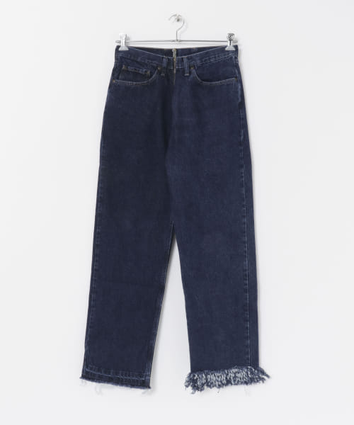 77circa　fringe denim pants 30