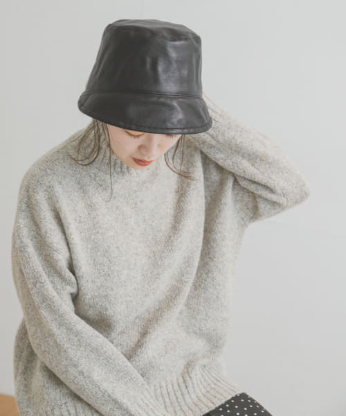 [ITEMS][フェイクレザーキリカエハット]