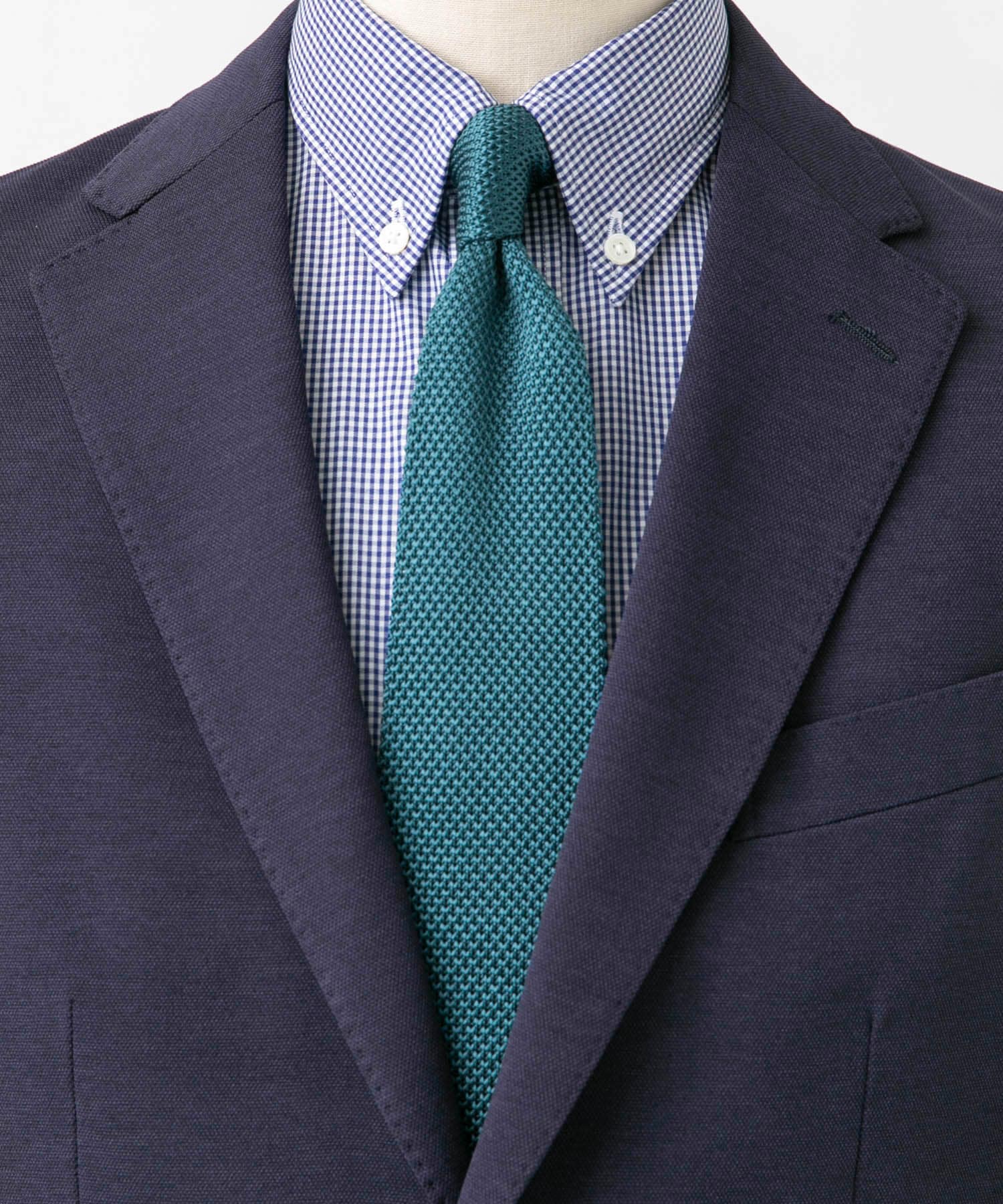 LIFE STYLE TAILOR シルクニットソリッドタイ[DT26-1VL709