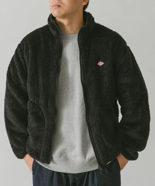 DANTON　HIGH PILE ZIP S/C JACKET