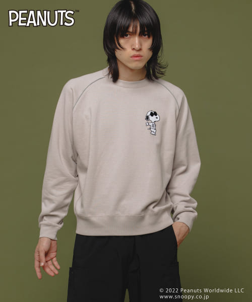 『PEANUTS(ピーナッツ)』オリジナルプリント USAコットンスウェットプルオーバーA