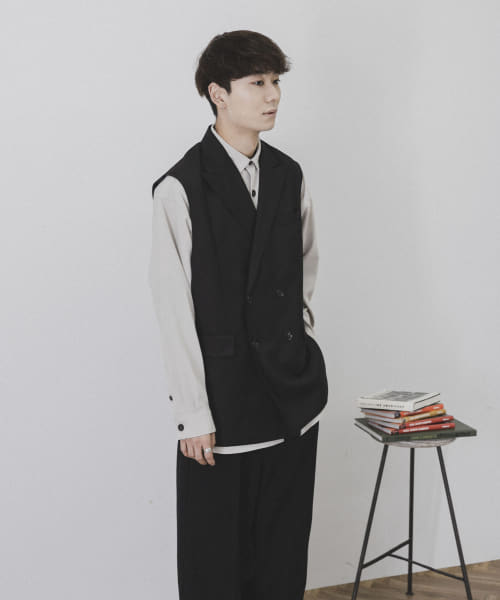 Couleur Meler sakasa　double breasted vest