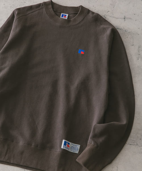 『別注』RUSSELL ATHLETIC×DOORS　FREEDOM SLEEVE SWEAT
