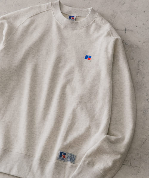 『別注』RUSSELL ATHLETIC×DOORS　FREEDOM SLEEVE SWEAT