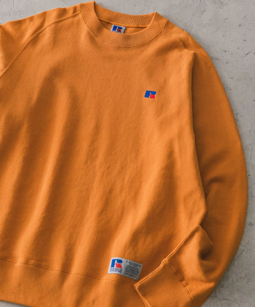 『別注』RUSSELL ATHLETIC×DOORS　FREEDOM SLEEVE SWEAT