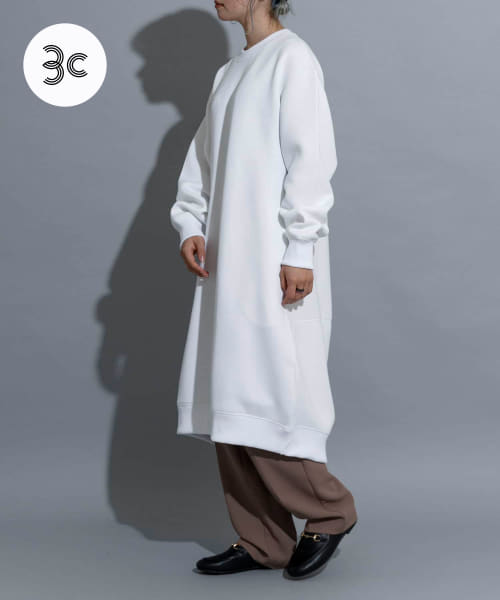 『別注』MIDIUMISOLID×TGM　Recycled polyester one-piece