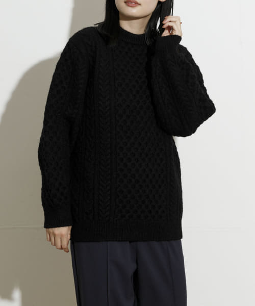 米富繊維　米富-ARAN SWEATER