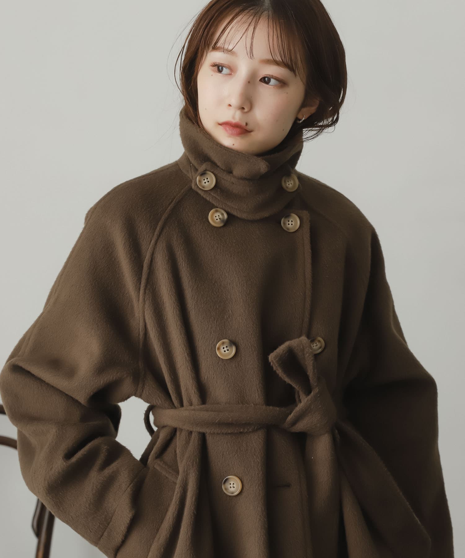 【新品】URBAN RESEARCH DOORS リバーシブルステンカラーコート URBAN RESEARCH DOORS（アーバンリサーチドアーズ）の