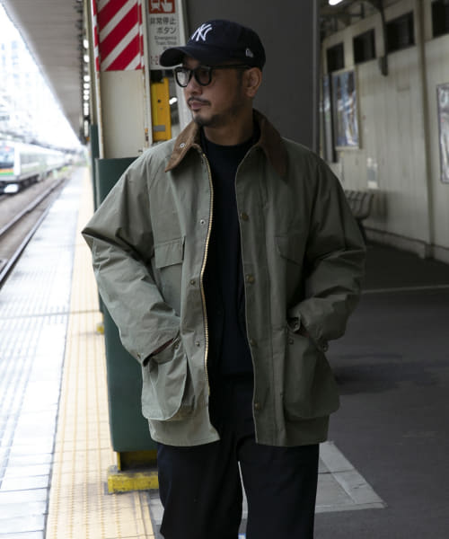 『別注』workahoLC×Barbour　OVER SIZE OLD BEDALE