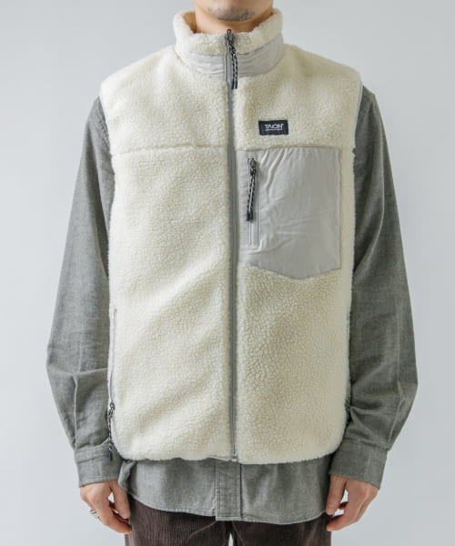 TAION　DOWNxBOA REVERSIBLE VEST