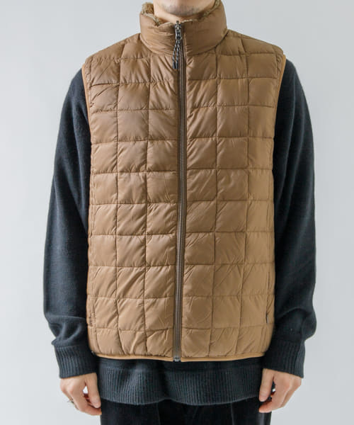 TAION　DOWNxBOA REVERSIBLE VEST
