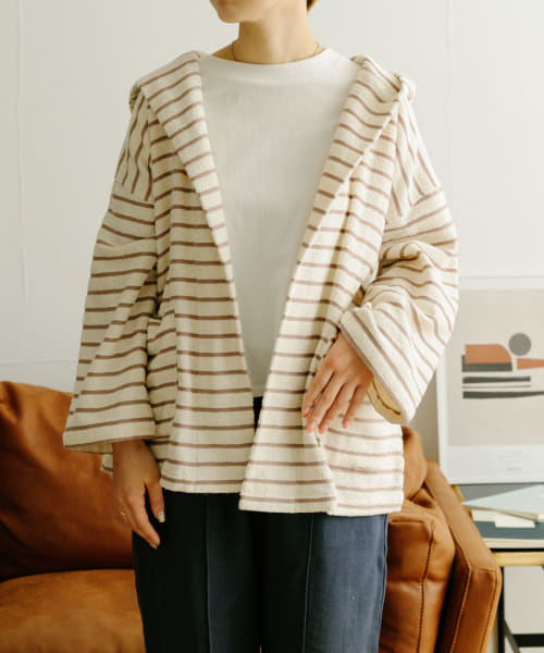 niella　pile hoodie gawn