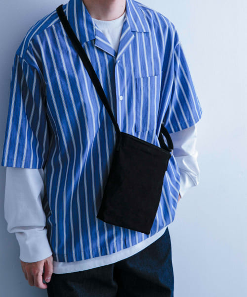 PIG LEATHER ミニショルダーバッグ