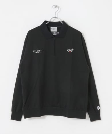 ELECTRIC GOLF　ZIP UP LONG-SLEEVE ポロシャツ