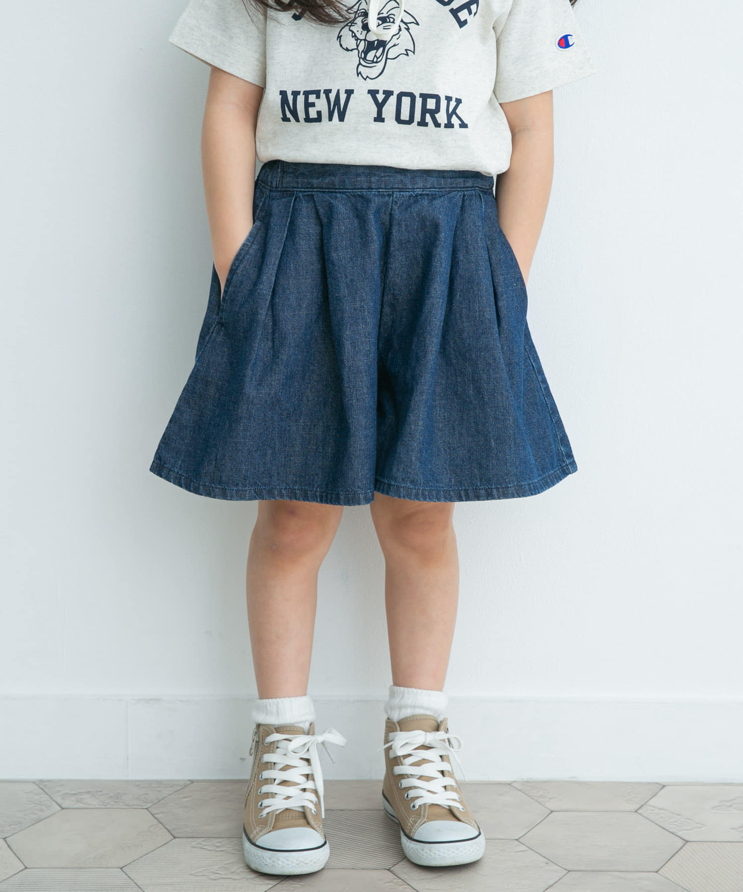 デニムキュロット(KIDS)[DR35-34B251]｜URBAN RESEARCH公式