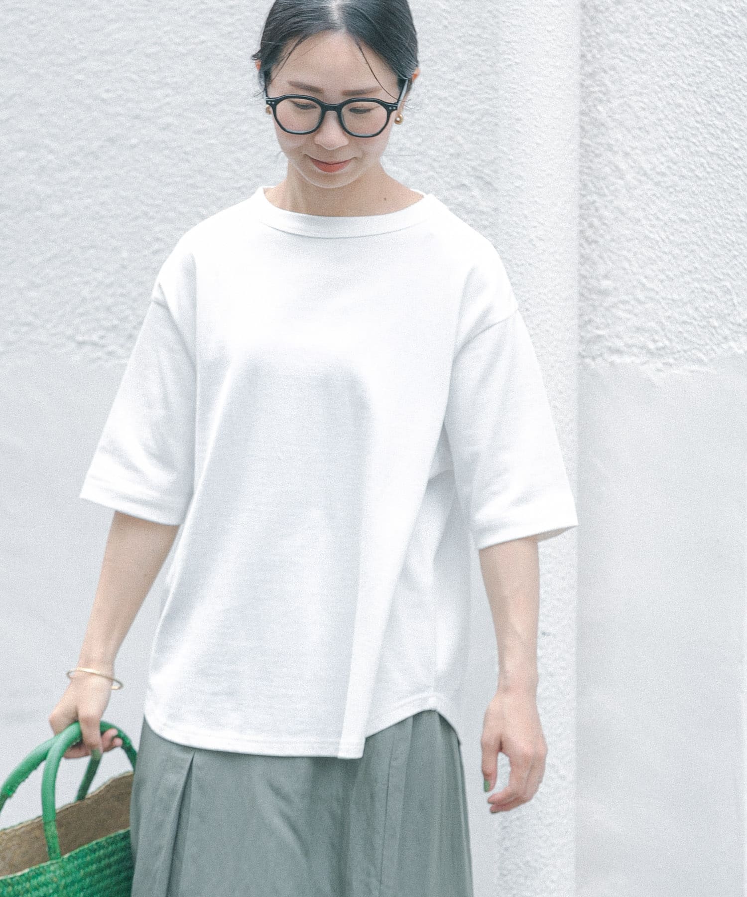 FORK&SPOON ボトルネック5分袖Tシャツ[DF35-21V035]｜URBAN RESEARCH
